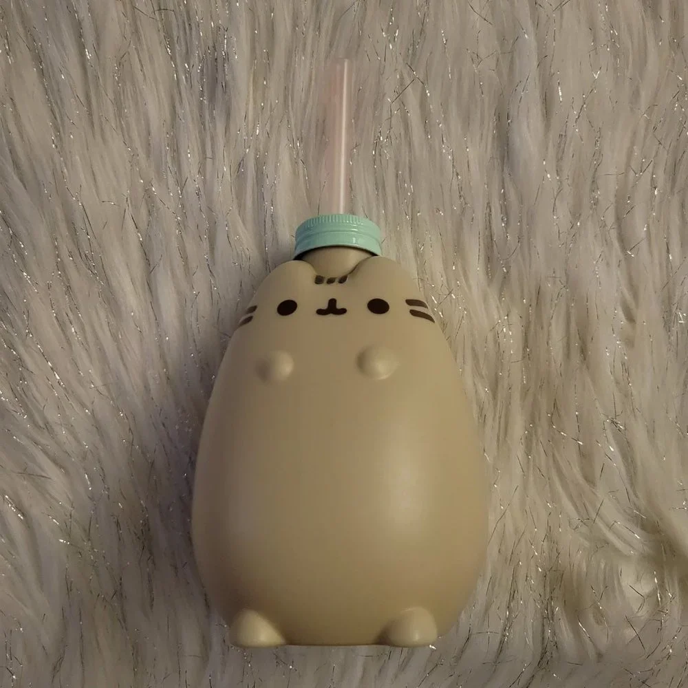 Pusheen Cup with Straw